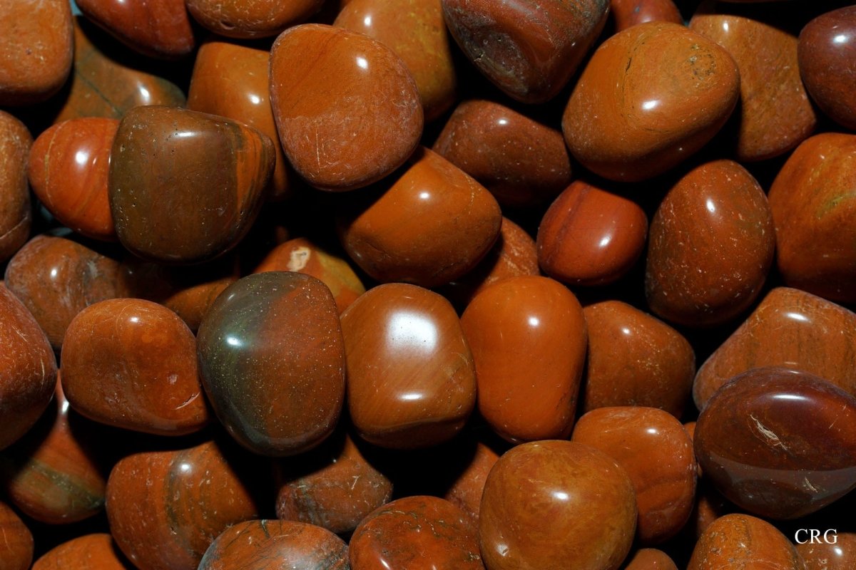 Tumbled Red Jasper / 20-40mm AVG - 1 KILO LOT