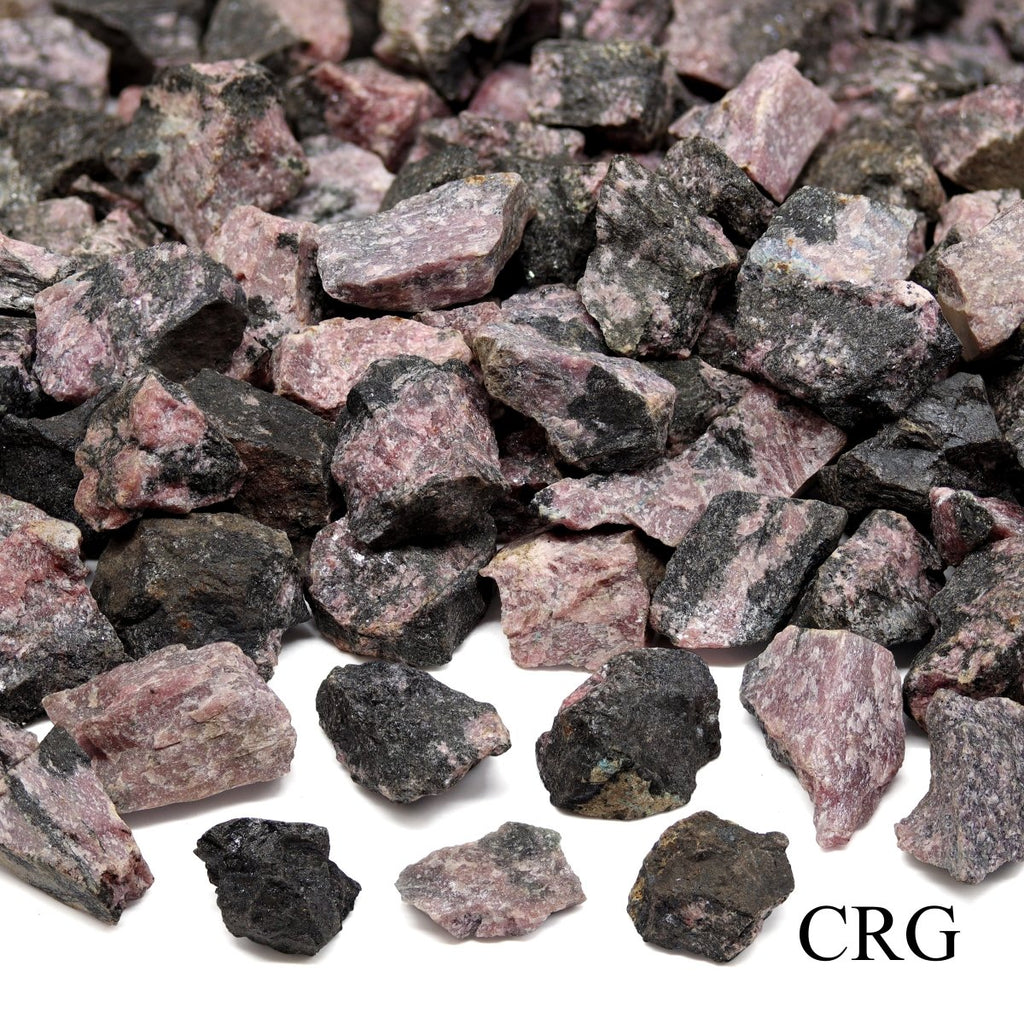 Rough Rhodonite / 1-2" AVG - 1 KILO LOT