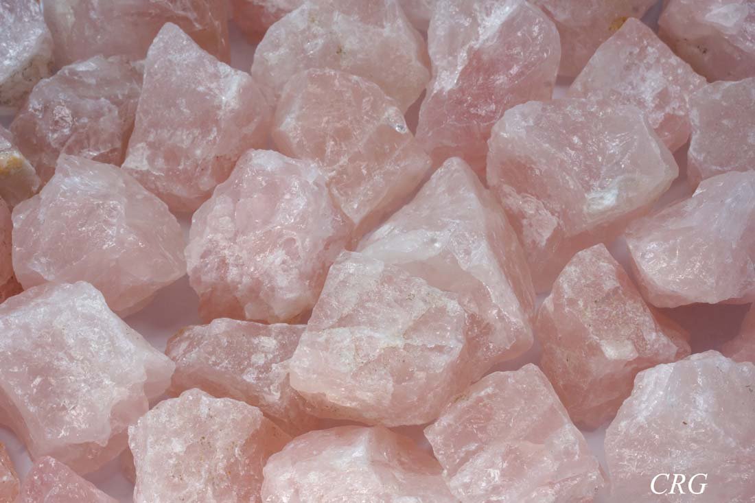 Rough Rose Quartz / 25-40mm AVG - 1 KILO LOT