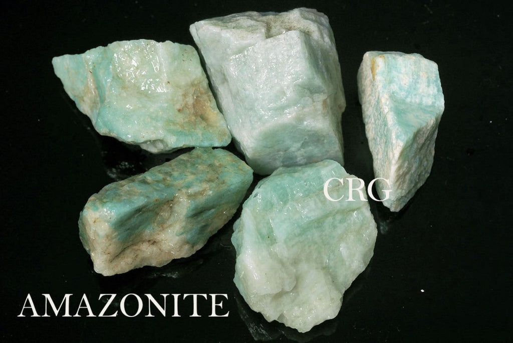 Rough Amazonite / 1-2.5" AVG - 1 KILO LOT