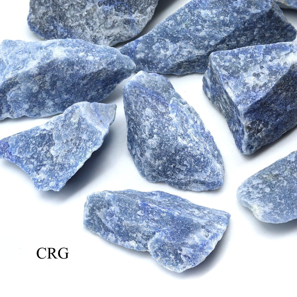 Rough Blue Quartz / 20-40mm AVG - 1 KILO LOT