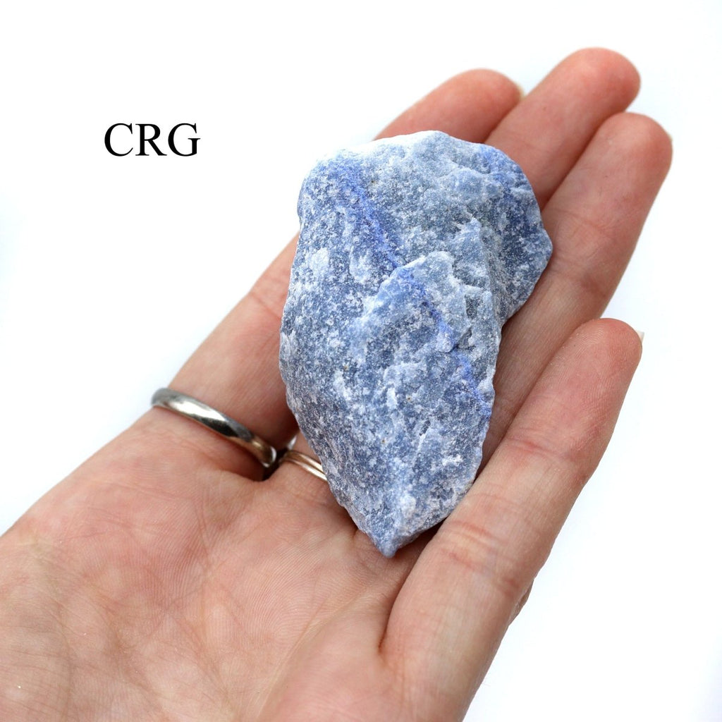 Rough Blue Quartz (20-40mm) (1 LB. LOT)