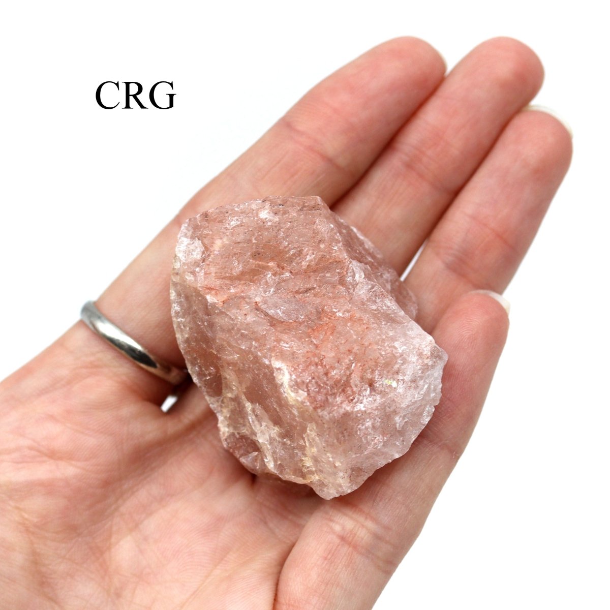 Rough Strawberry Quartz / 1-2" AVG - 1 KILO LOT