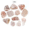 Rough Strawberry Quartz / 1-2" AVG - 1 KILO LOT