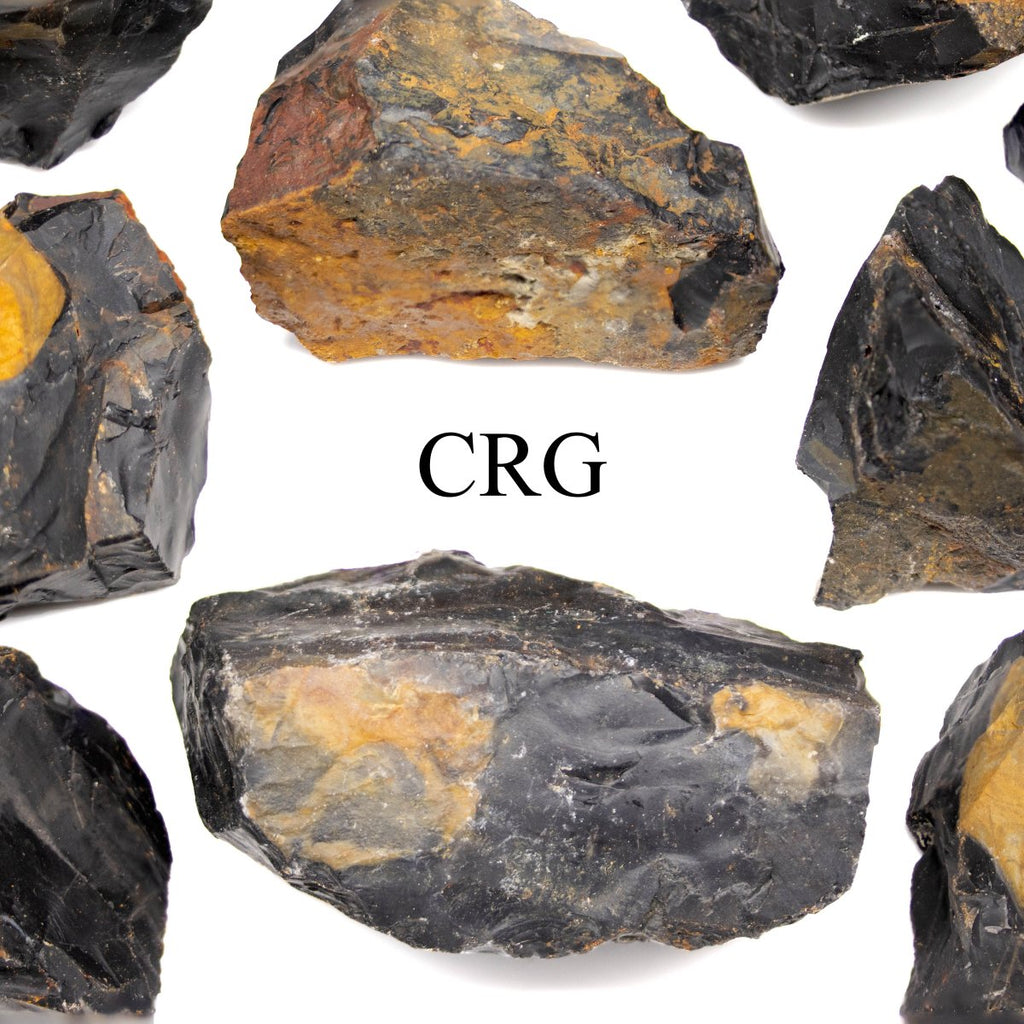 Rough Black Onyx / 1-2" AVG - 1 LB. LOT