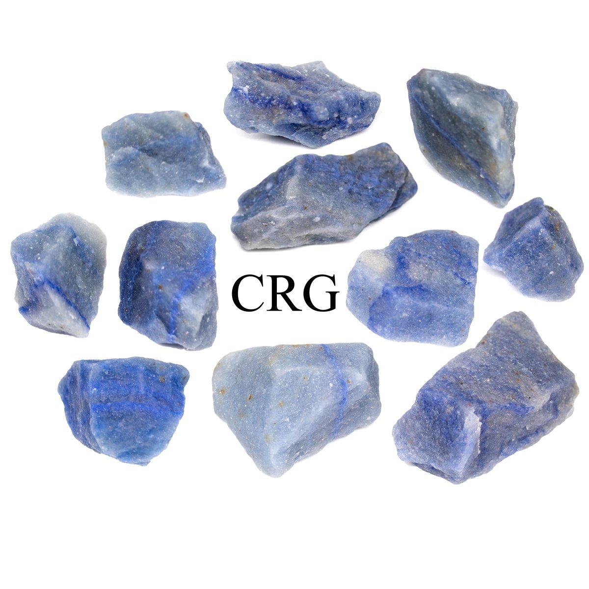 Rough Blue Quartz / 1-2.5" AVG - 1 KILO LOT