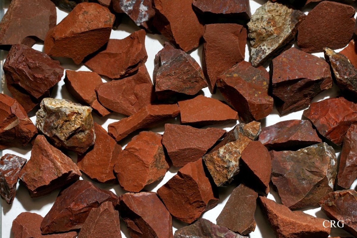 Rough Red Jasper / 20-40mm AVG - 1 LB. LOT