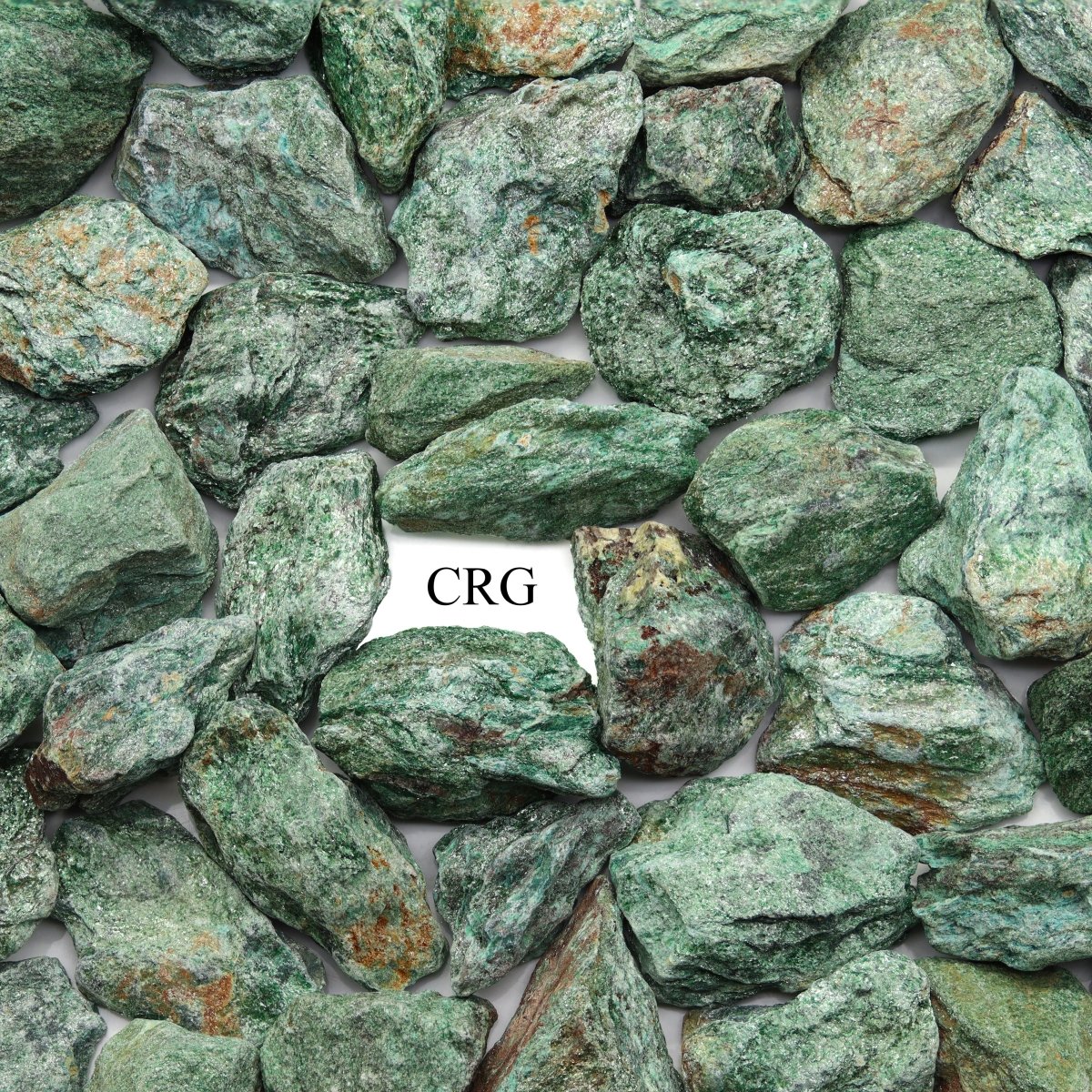 5 KILO LOT - Rough Green Fuchsite / 30-60mm AVG