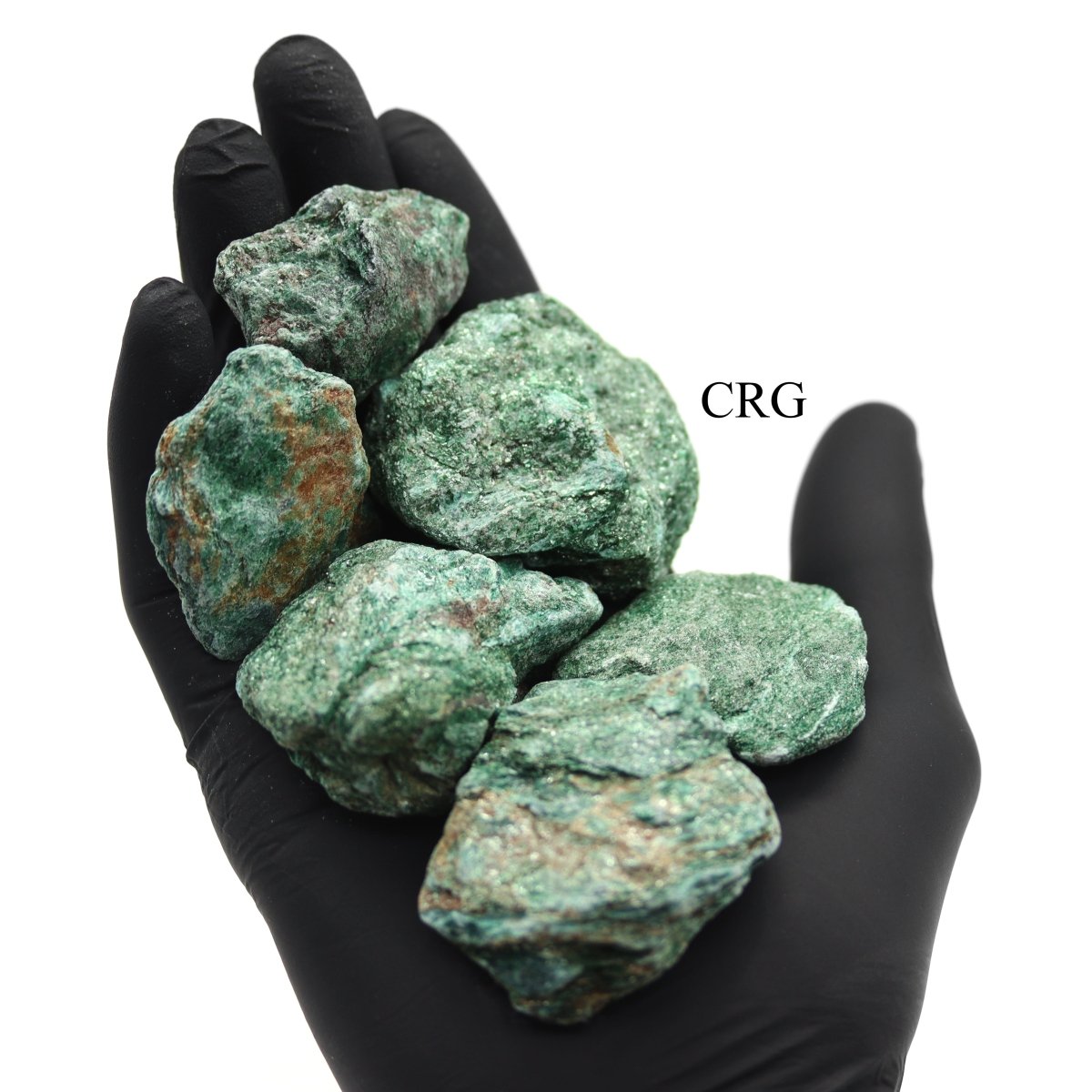 Rough Green Fuchsite / 30-60mm AVG - 1 KILO LOT