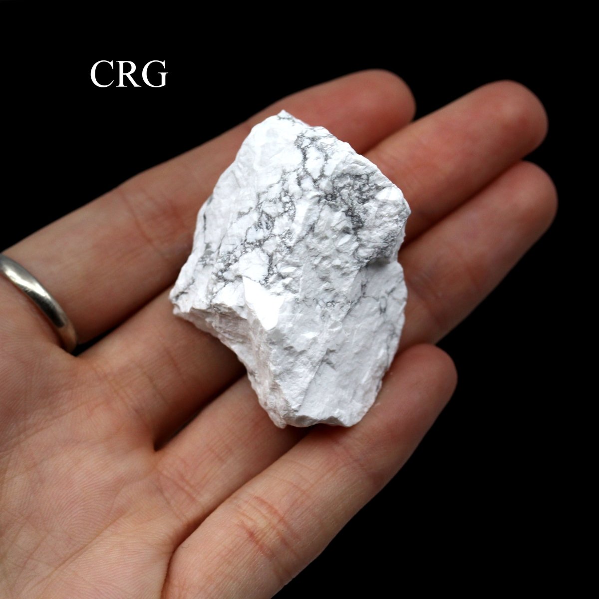 Rough White Howlite / 1-2" AVG - 1 KILO LOT