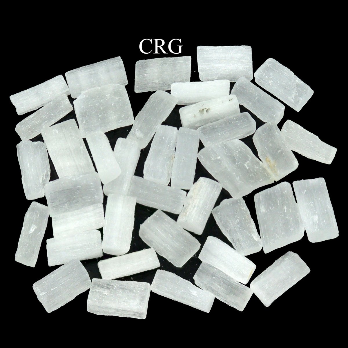 Rough Selenite Chips / 1-2" AVG - 1 KILO LOT