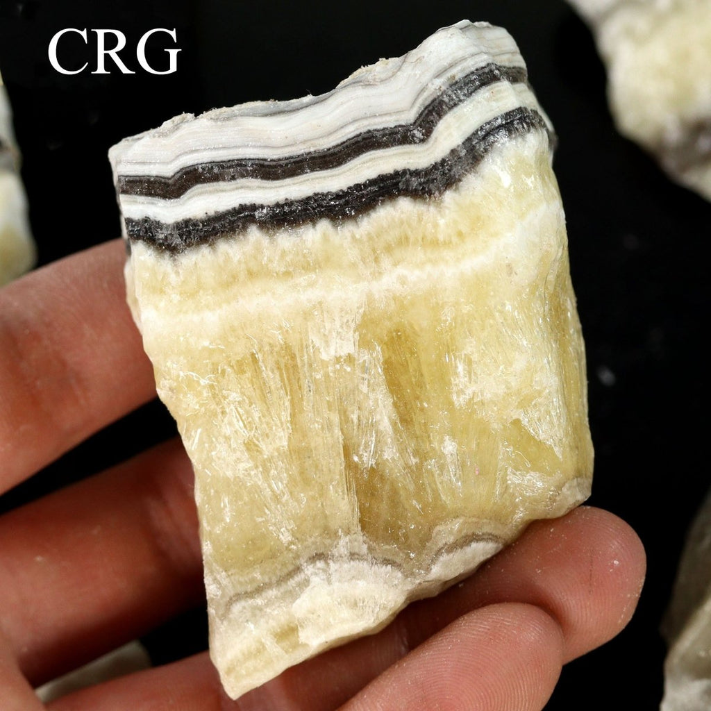 Rough Zebra Calcite / 1-2.5" AVG - 1 KILO LOT