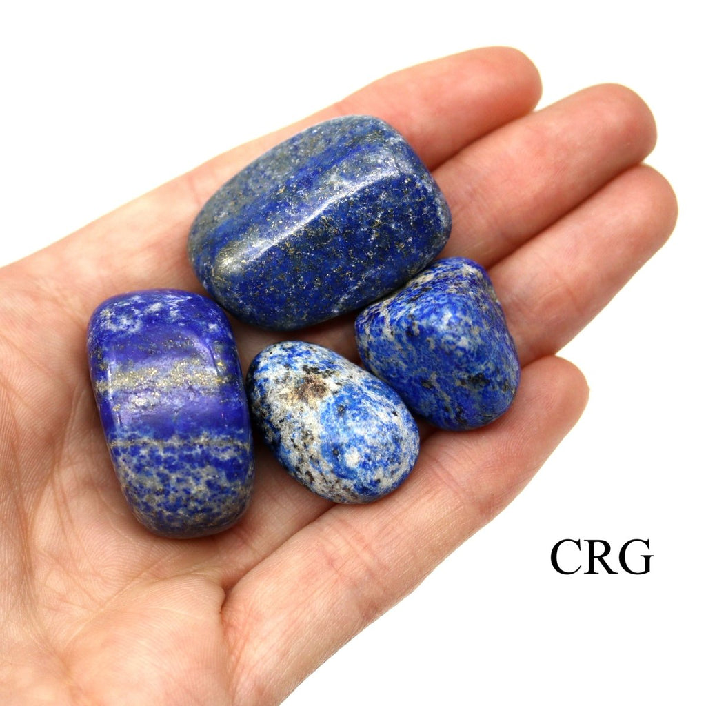 Tumbled Mixed Sodalite and Lapis Lazuli / 20-40MM AVG - 1 KILO LOT