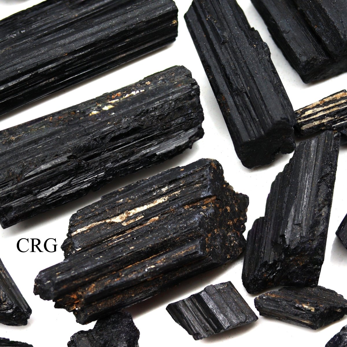 Rough High Quality Black Tourmaline / 1-4" AVG - 1 KILO LOT