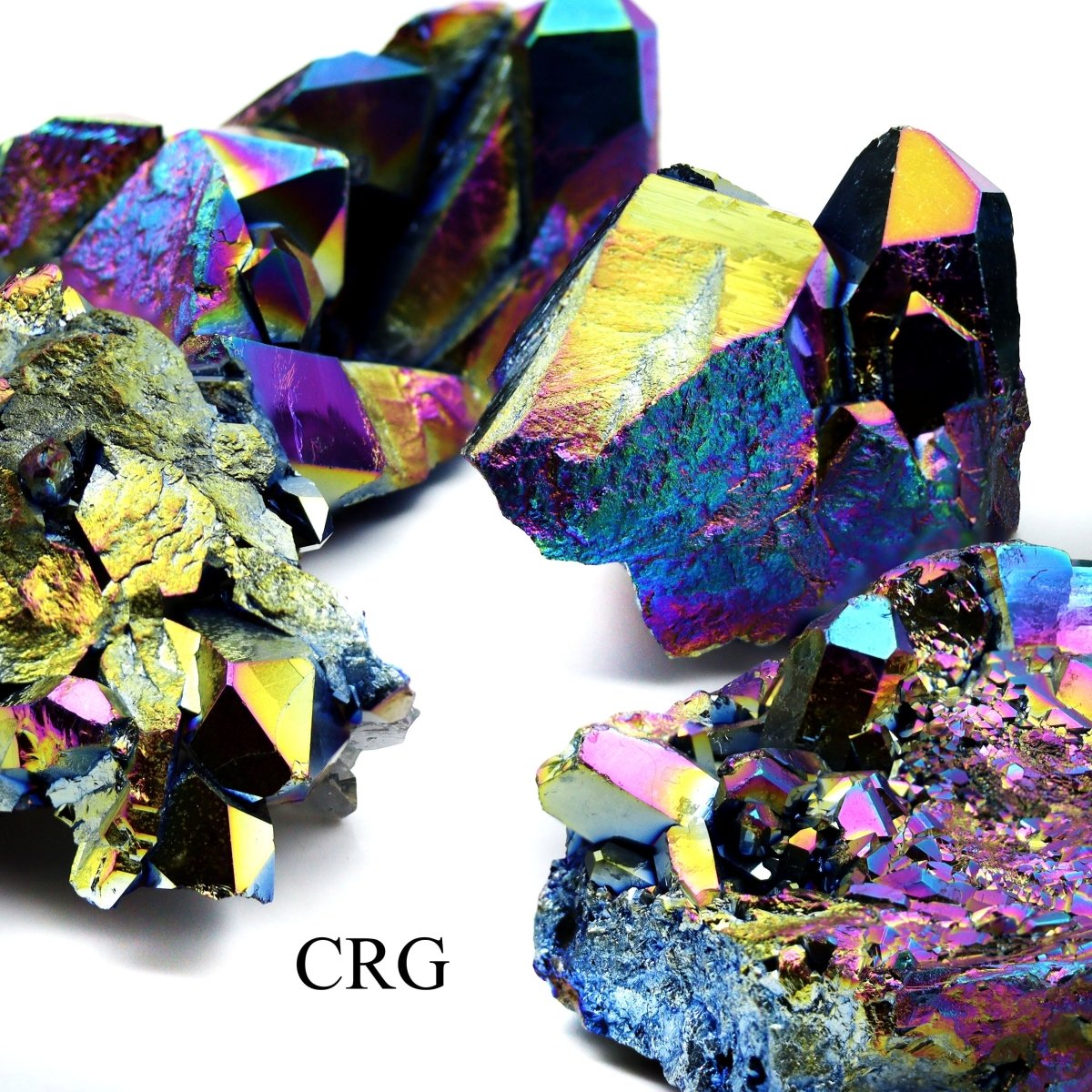 Titanium Aura Quartz Clusters / 50-200 Grams AVG - 1 KILO LOT
