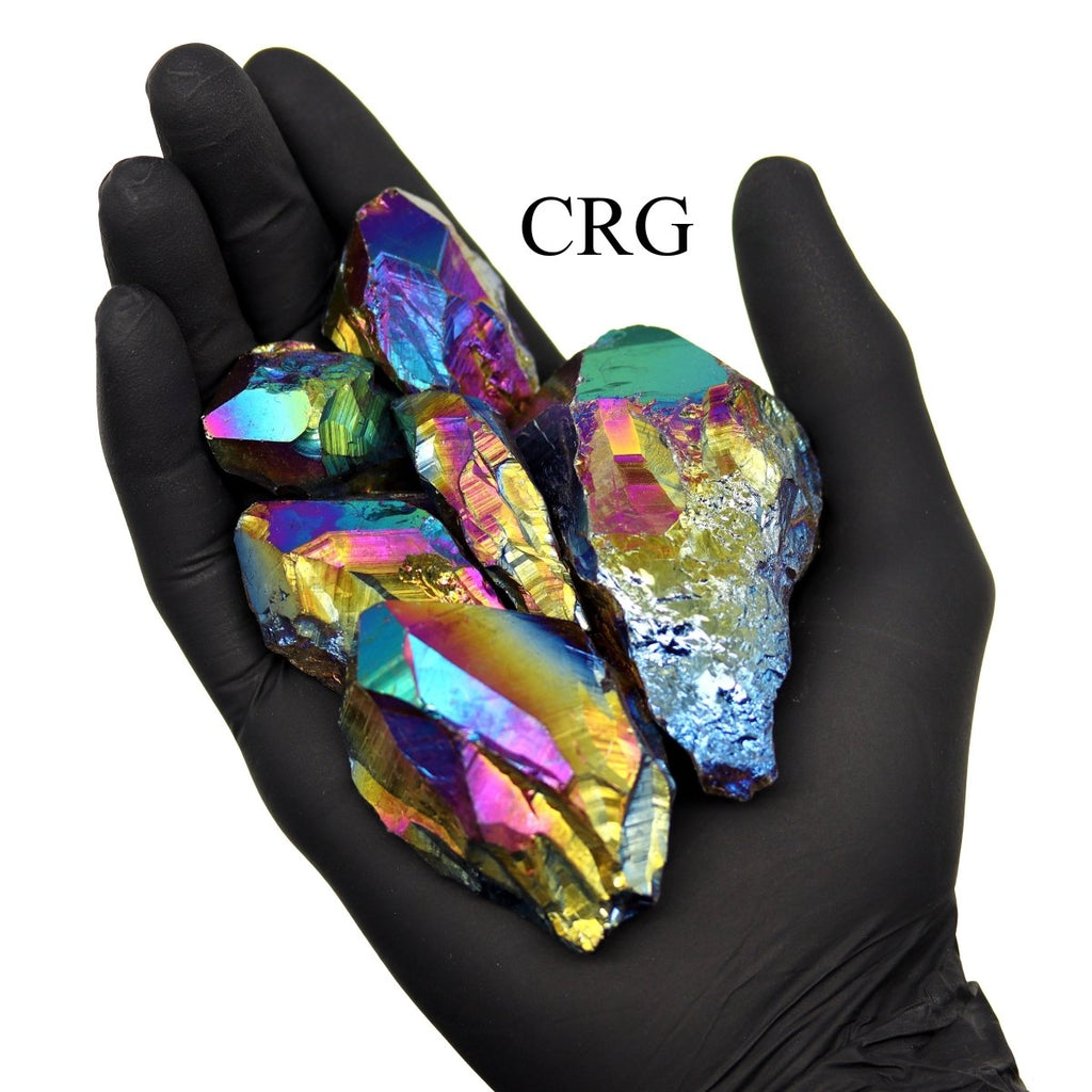 Titanium Aura Quartz Points / 1-4" AVG - 1 KILO LOT