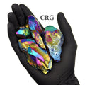 Titanium Aura Quartz Points / 1-4" AVG - 1 KILO LOT