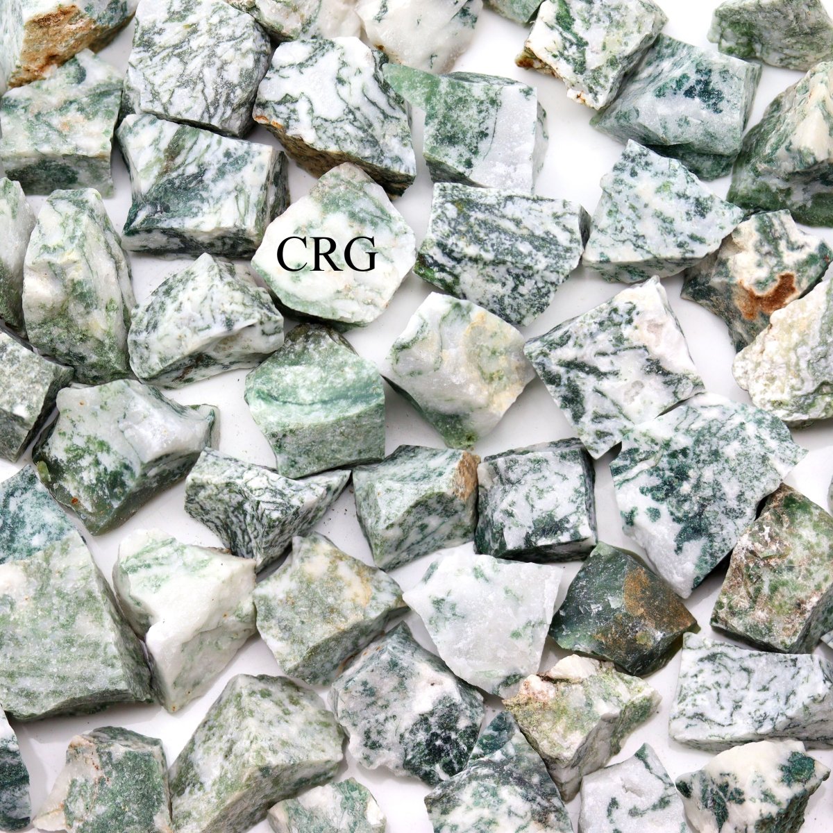 Rough Tree Agate / 25-40mm AVG - 1 KILO LOT