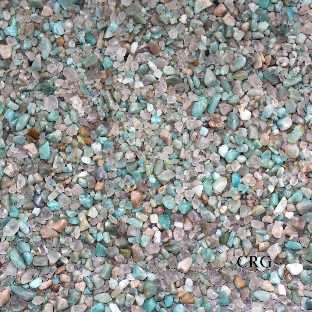 Tumbled Amazonite Confetti Chips / 4-7mm AVG - 1 KILO LOT