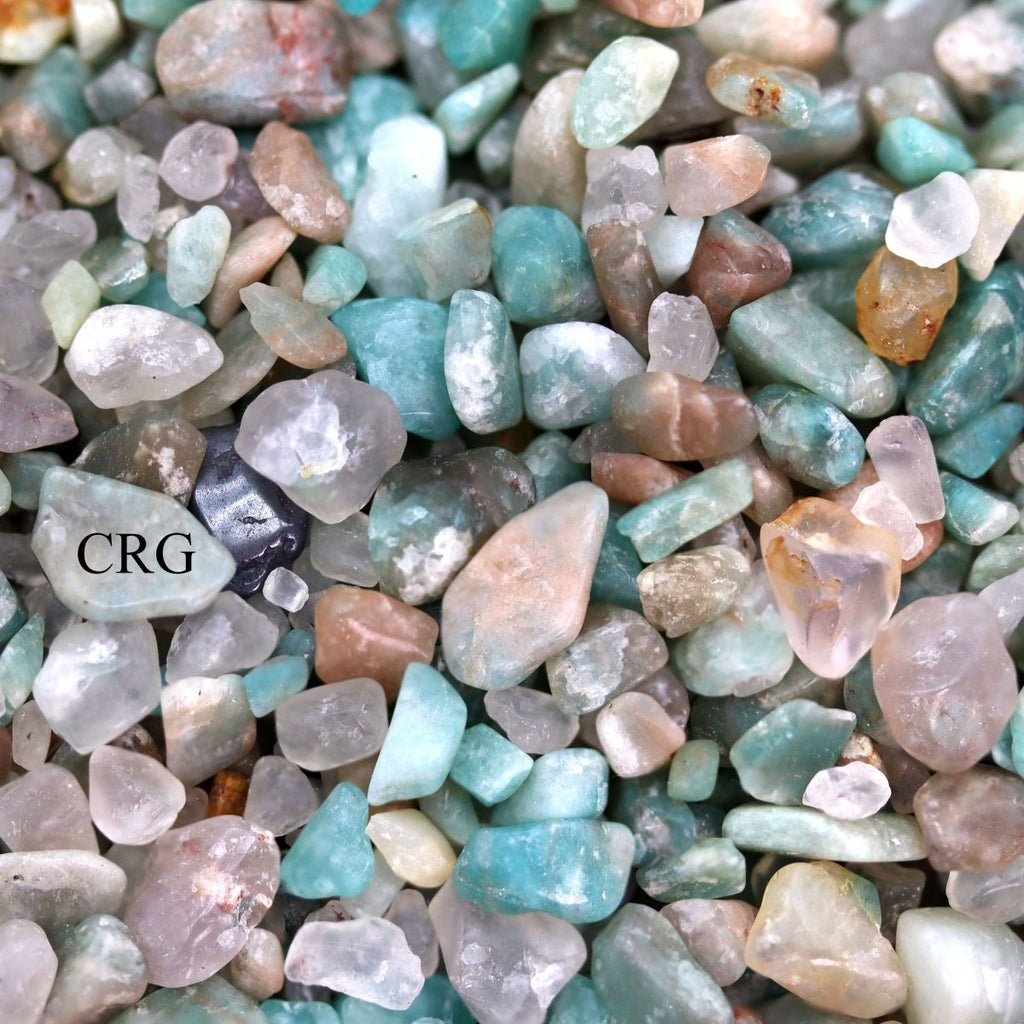 Tumbled Amazonite Confetti Chips / 4-7mm AVG - 1 KILO LOT