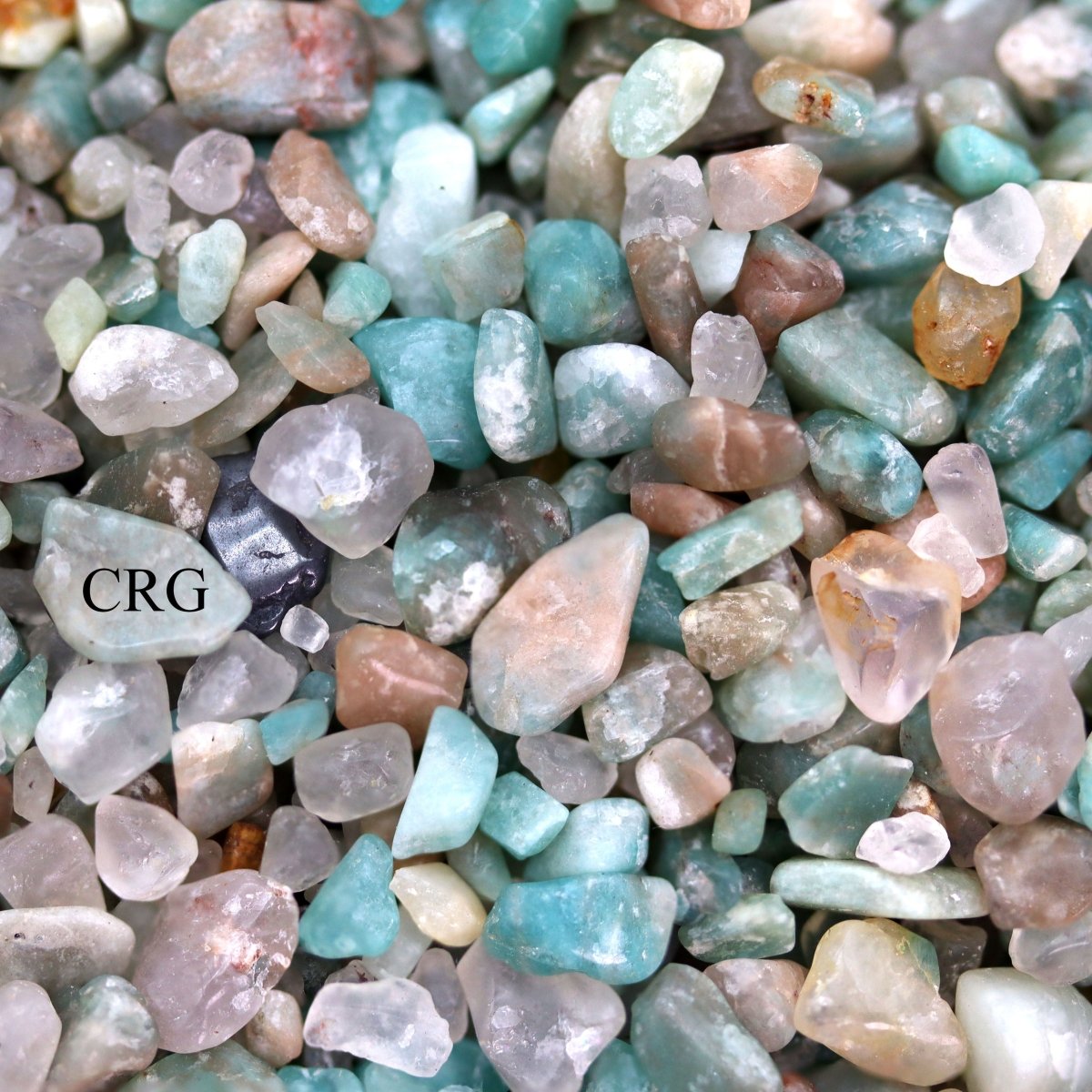 Tumbled Amazonite Confetti Chips / 4-7mm AVG - 1 KILO LOT