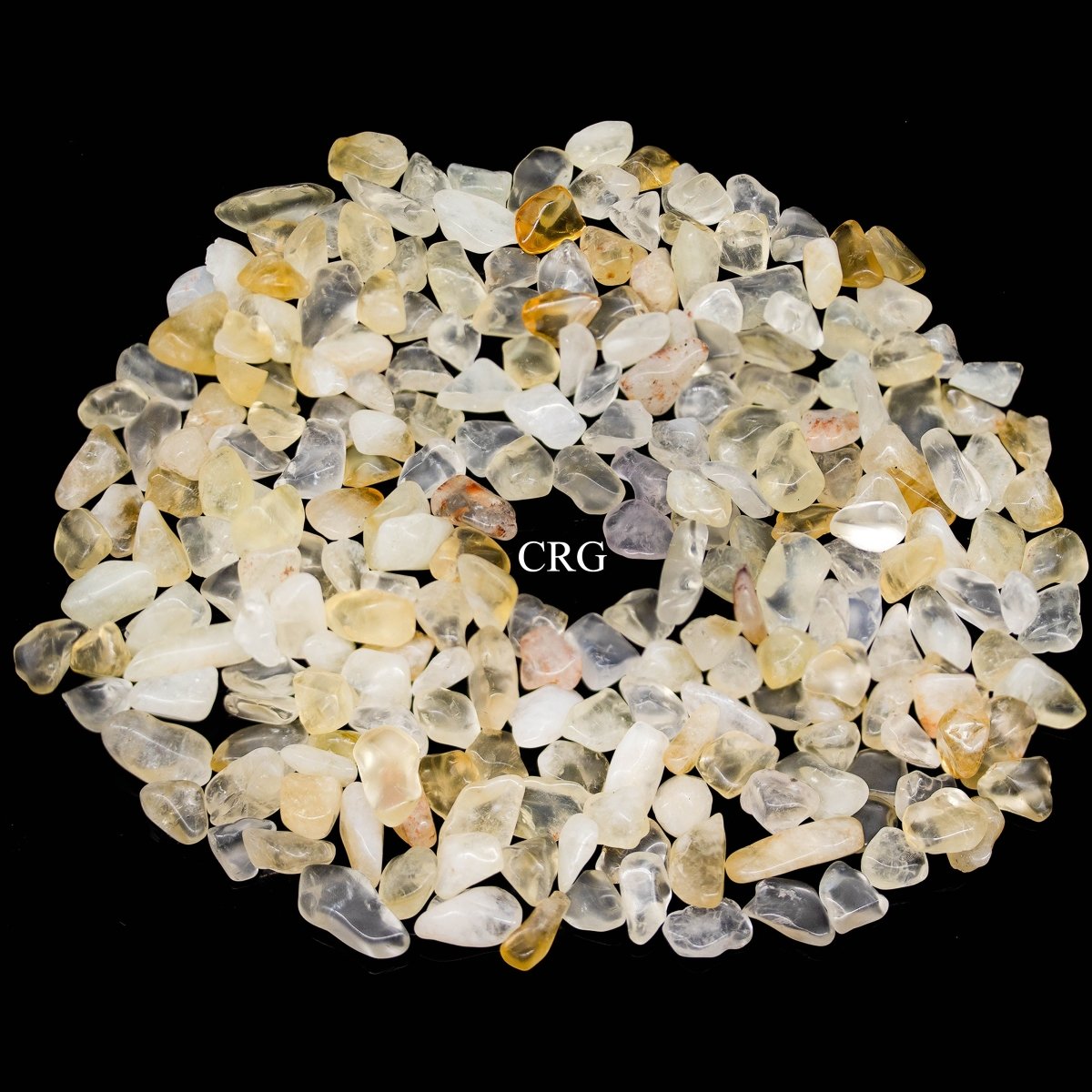 Tumbled Citrine Chips / 5-10mm AVG - 1 KILO LOT