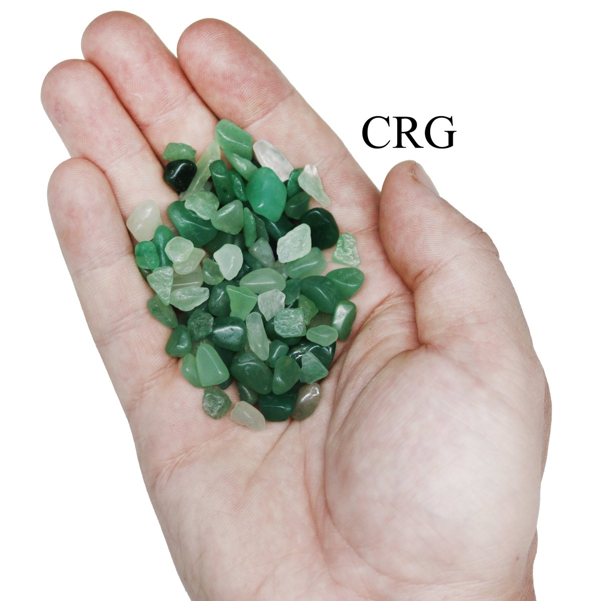 Tumbled Green Aventurine Chips / 5-20mm AVG - 1 KILO LOT