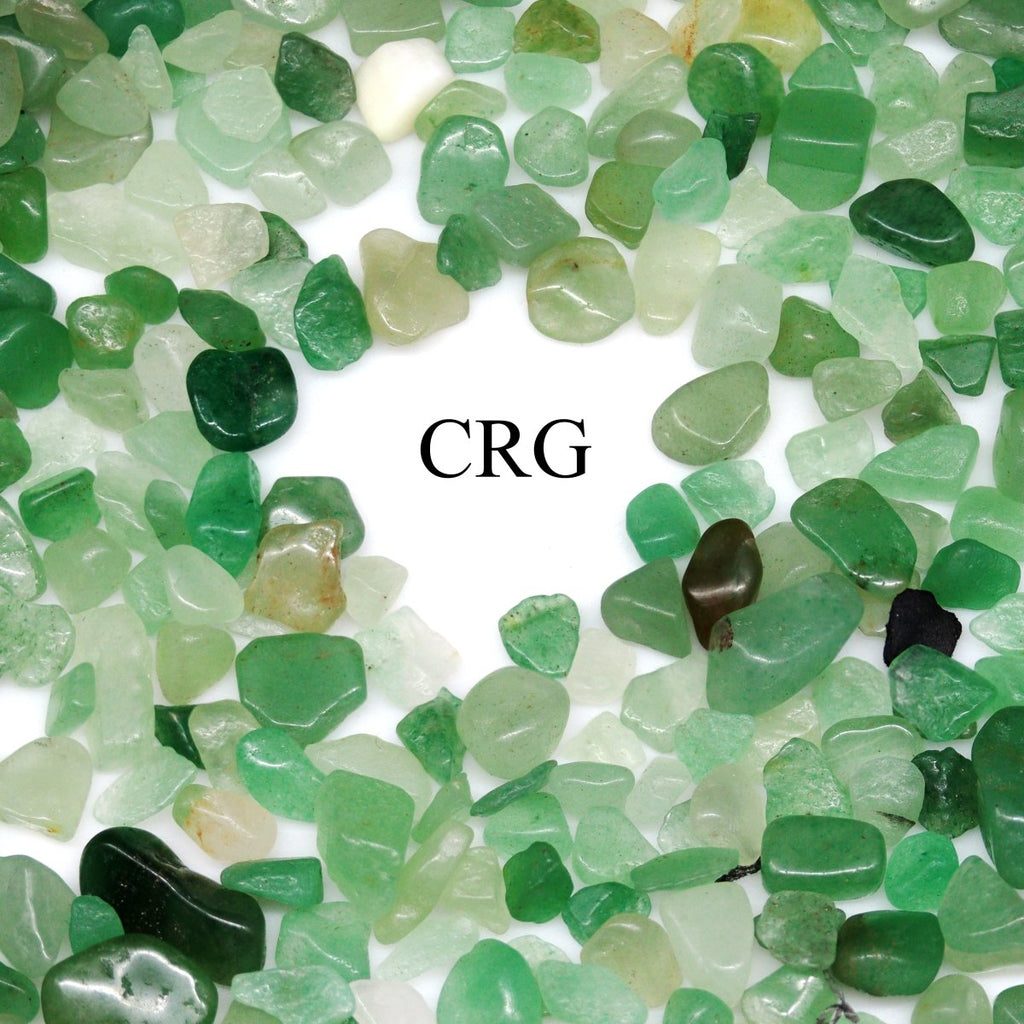 Tumbled Green Aventurine Chips / 5-20mm AVG - 1 KILO LOT