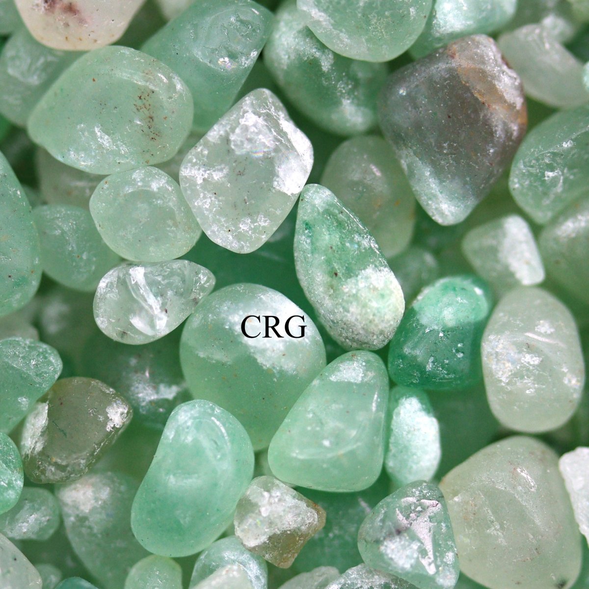 Tumbled Green Quartz Confetti Chips / 4-7mm AVG - 1 KILO LOT