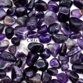 High Quality Tumbled Chevron Amethyst / 20-40mm AVG - 1 KILO LOT