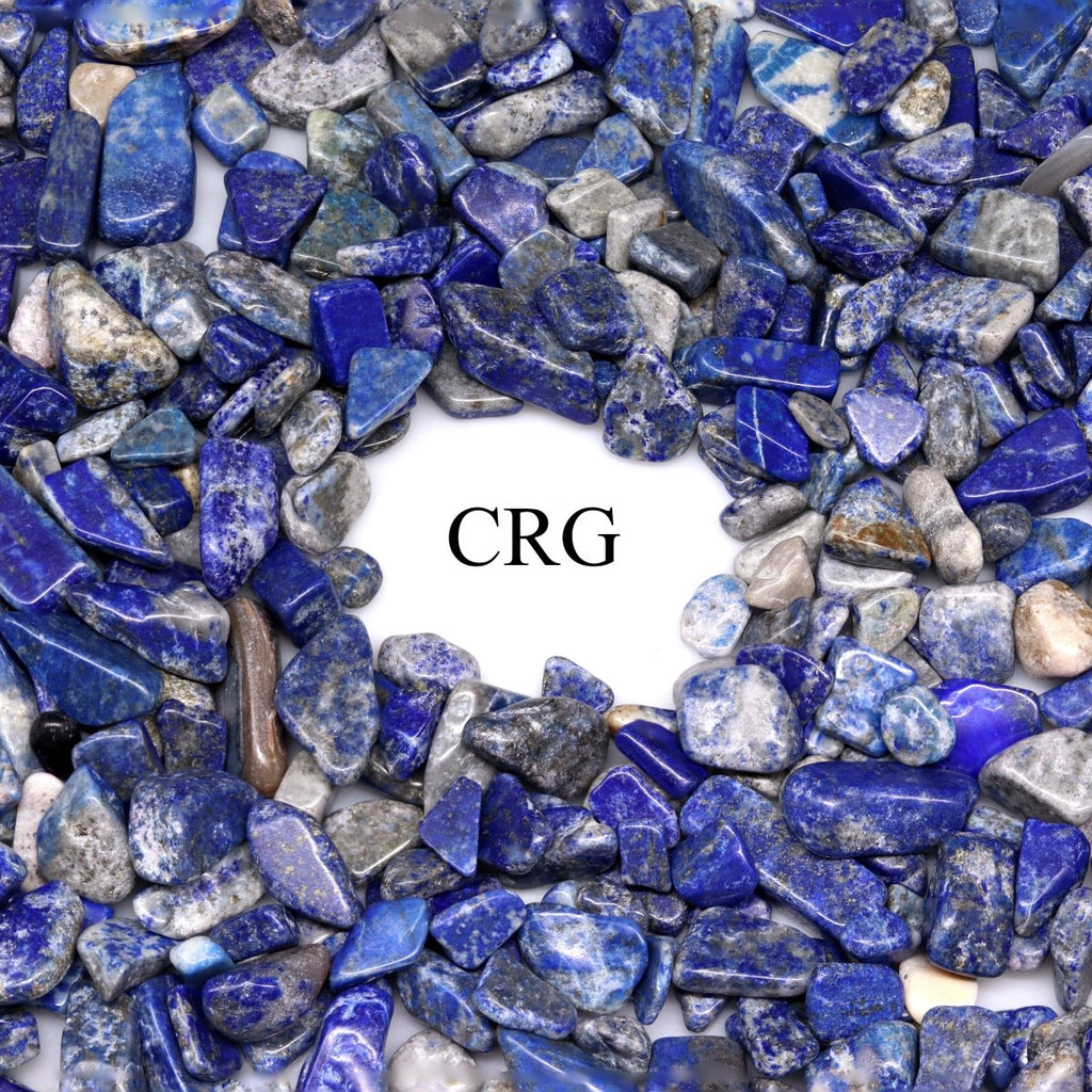 Tumbled Lapis Lazuli Chips / 5-25mm AVG - 1 KILO LOT
