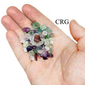 Tumbled Rainbow Fluorite Chips / 5-20mm AVG - 1 KILO LOT