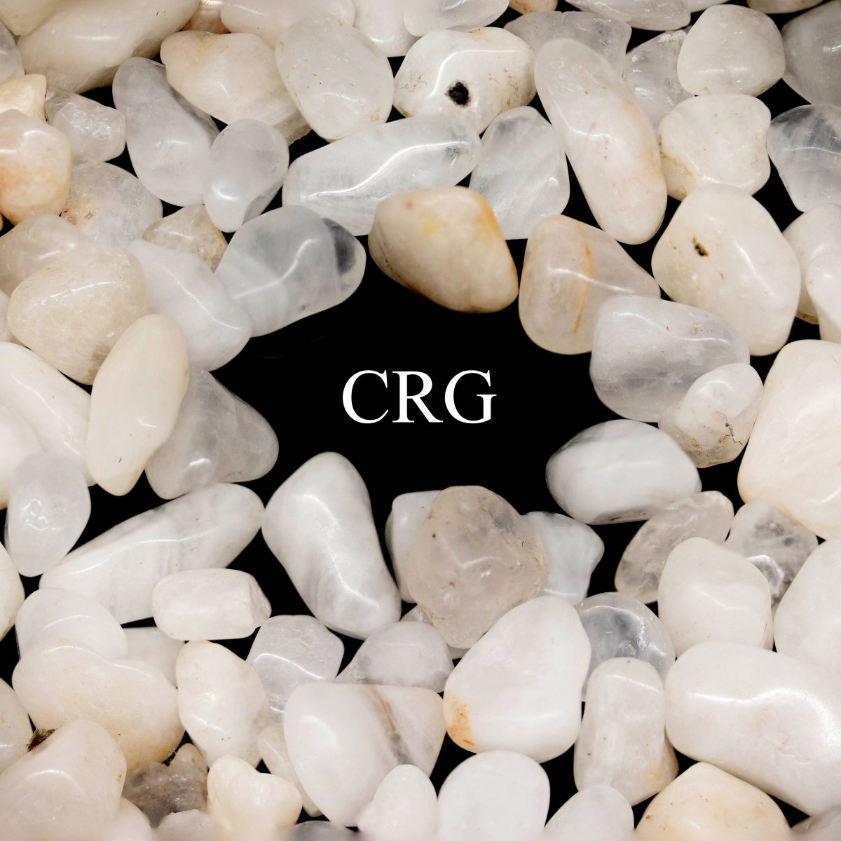 Tumbled Milky Quartz Chips / 5-10mm AVG - 1 KILO LOT