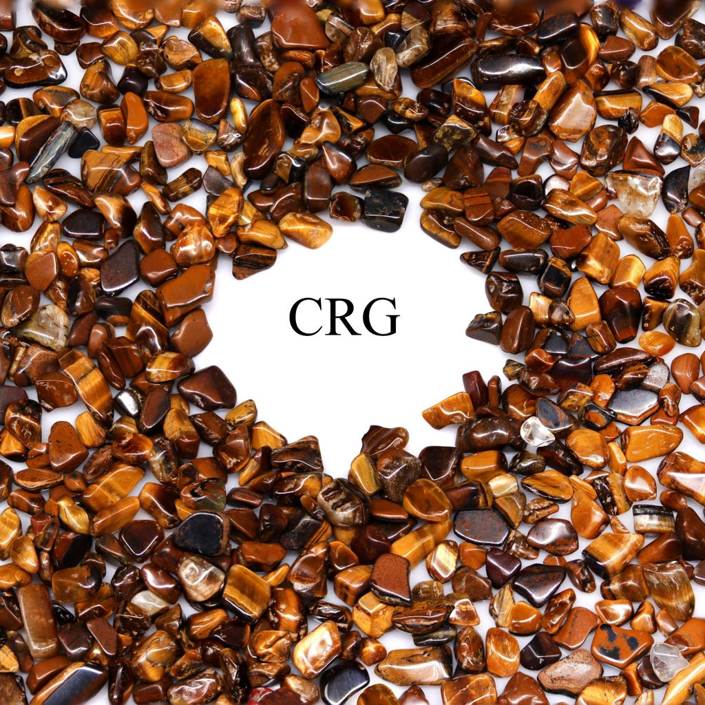 Tumbled Tiger's Eye Chips / 5-20mm AVG - 1 KILO LOT