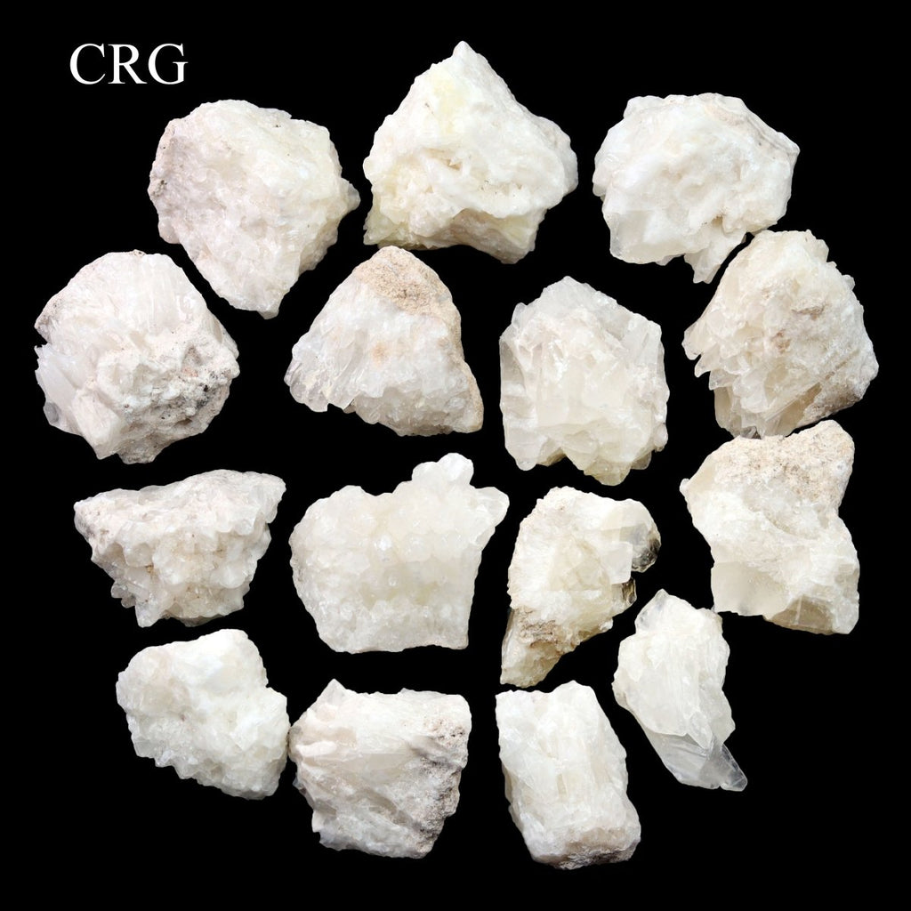 Rough White Calcite / 1.5-2.5" AVG - 1 KILO LOT