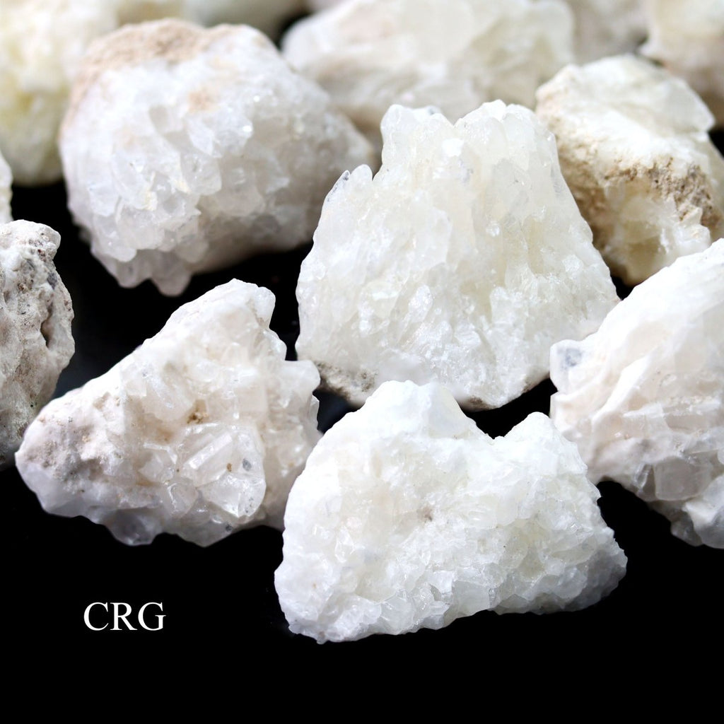 Rough White Calcite / 1.5-2.5" AVG - 1 KILO LOT