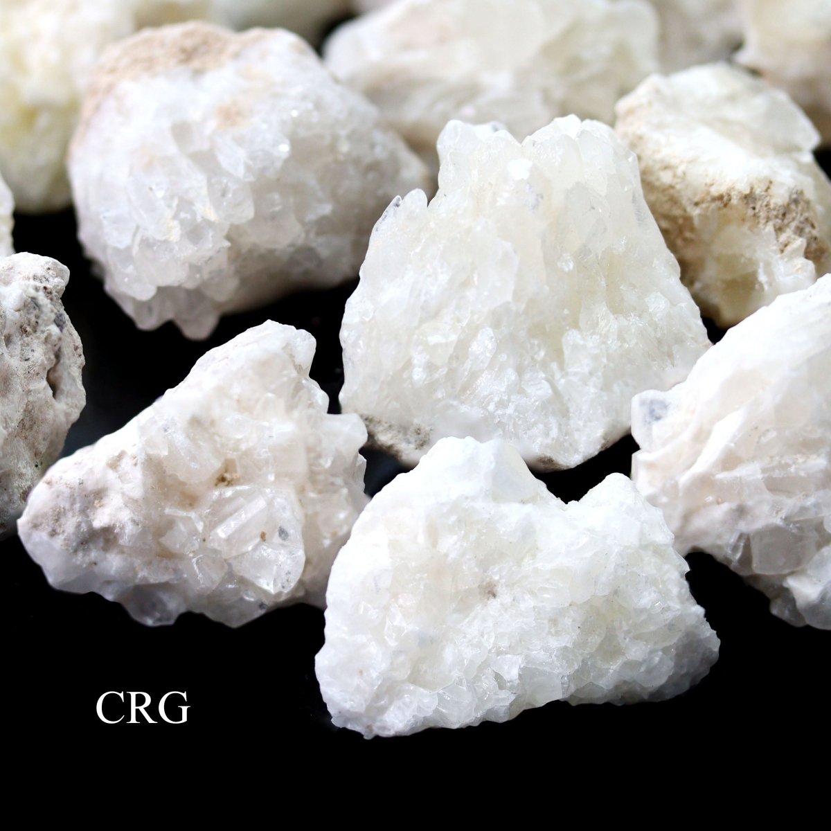 Rough White Calcite / 1.5-2.5" AVG - 1 KILO LOT