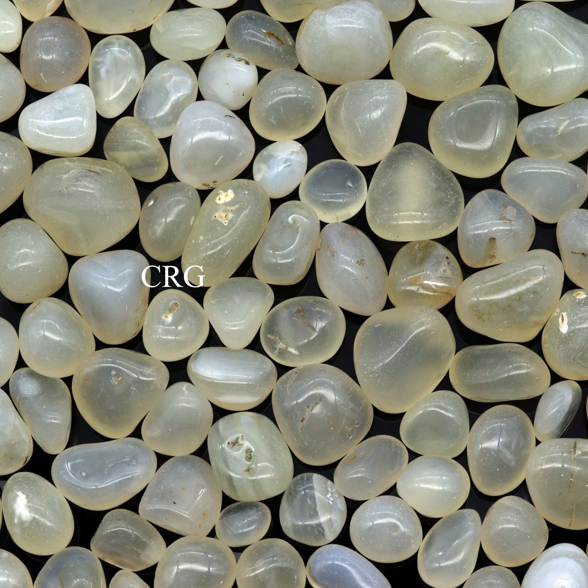 Tumbled White Agate / 20-40mm AVG - 1 KILO LOT