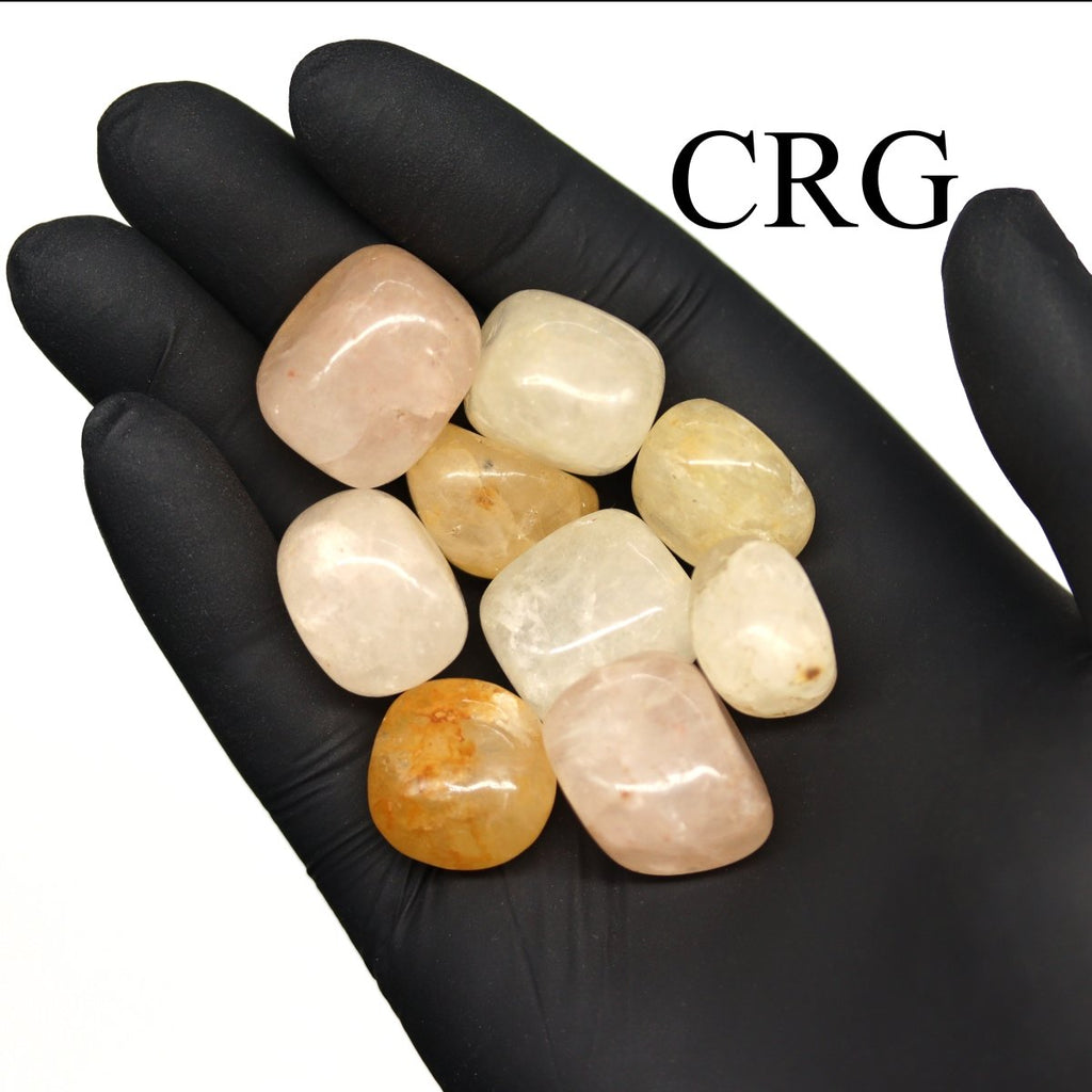 Tumbled Yellow Quartz / 20-50mm AVG - 1 LB. LOT