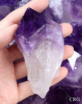 Raw Extra Quality Amethyst Points / 70-90mm AVG - 1 KILO LOT