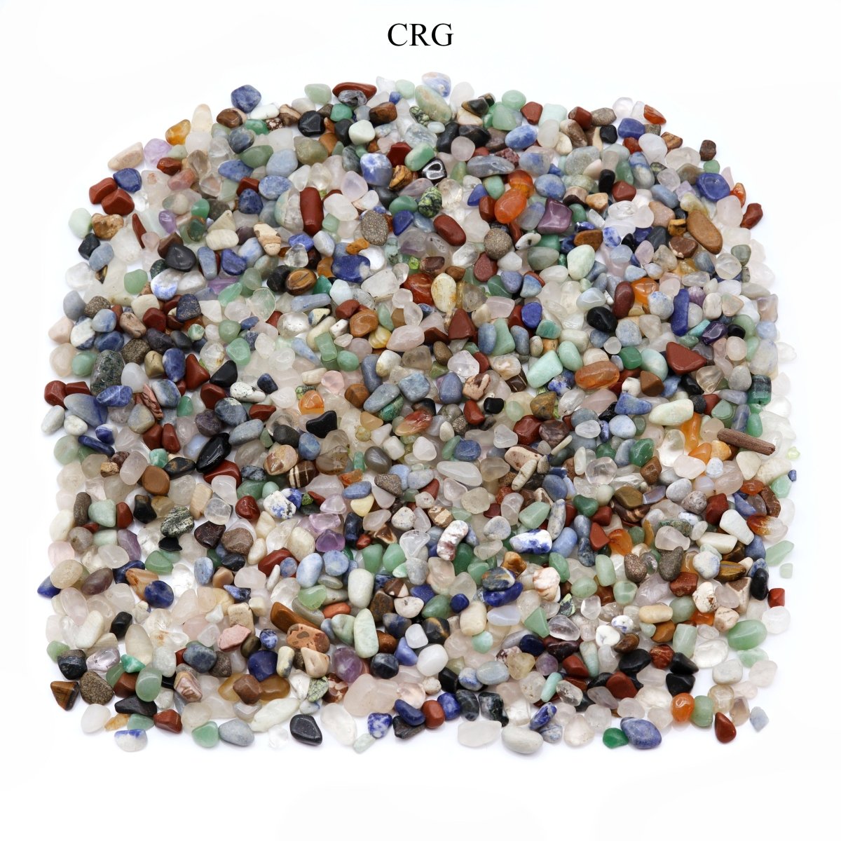 Tumbled Size #0 Gemstone Mix / 10mm AVG - 1 LB. LOT