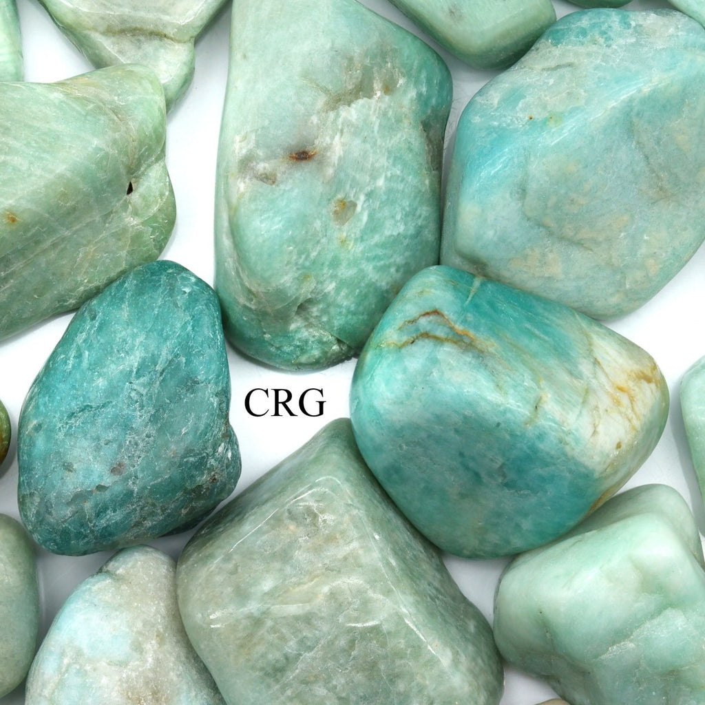 Tumbled Amazonite / 30-50mm AVG - 1 LB. LOT
