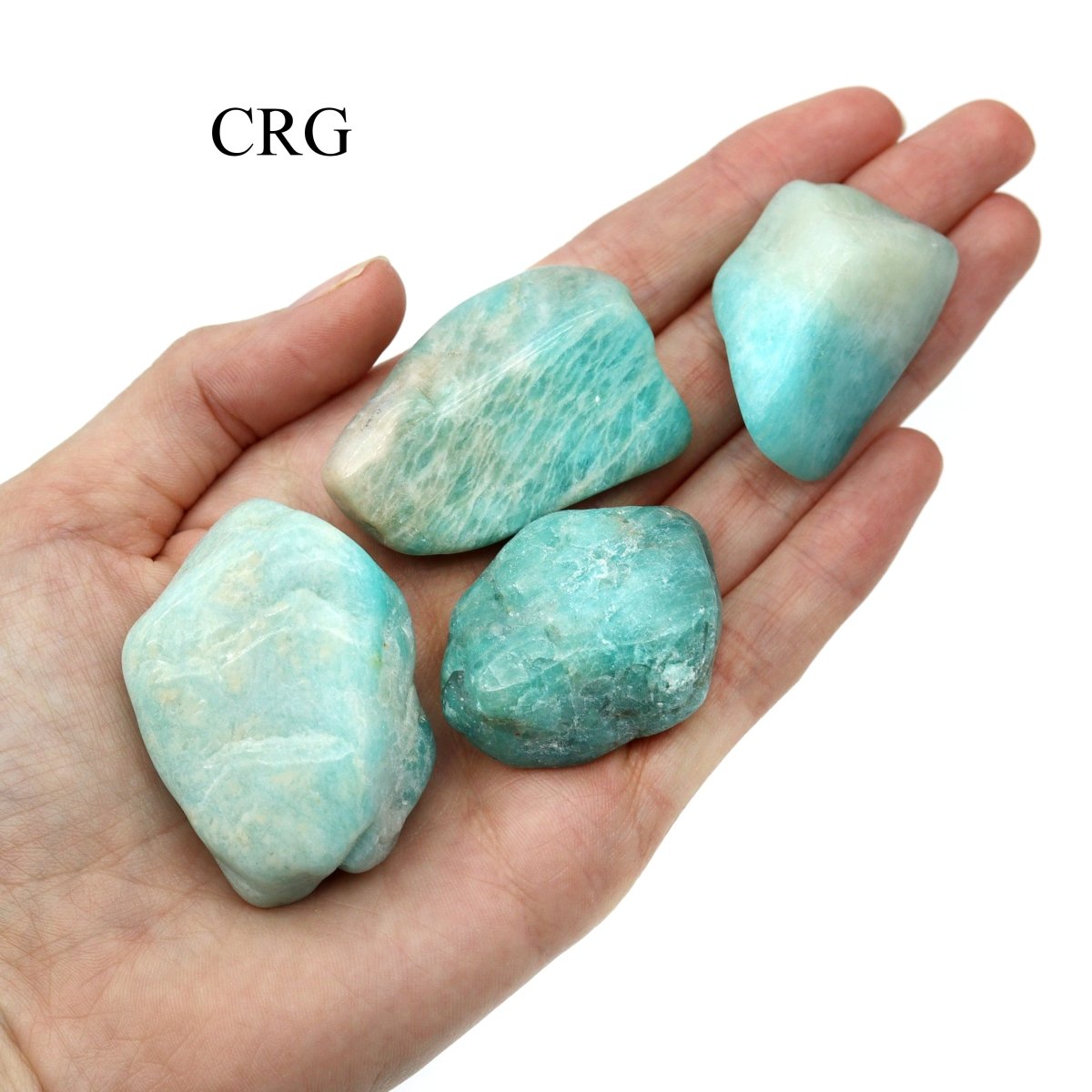 Tumbled Amazonite / 30-50mm AVG - 1 LB. LOT