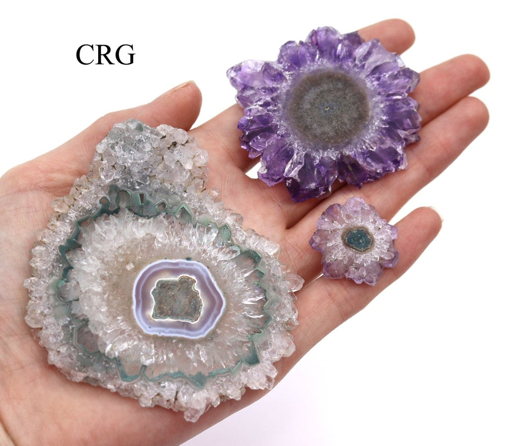 Amethyst Stalactites / Mixed Sizes / 20-70mm AVG - 1 LB. LOT