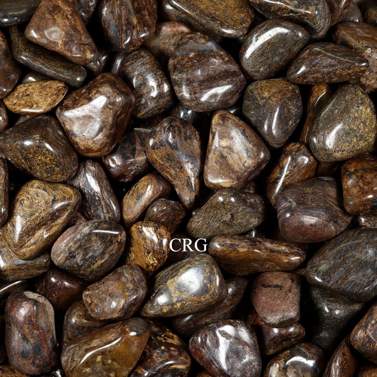 Tumbled Bronzite / 20-60mm AVG - 1 LB. LOT
