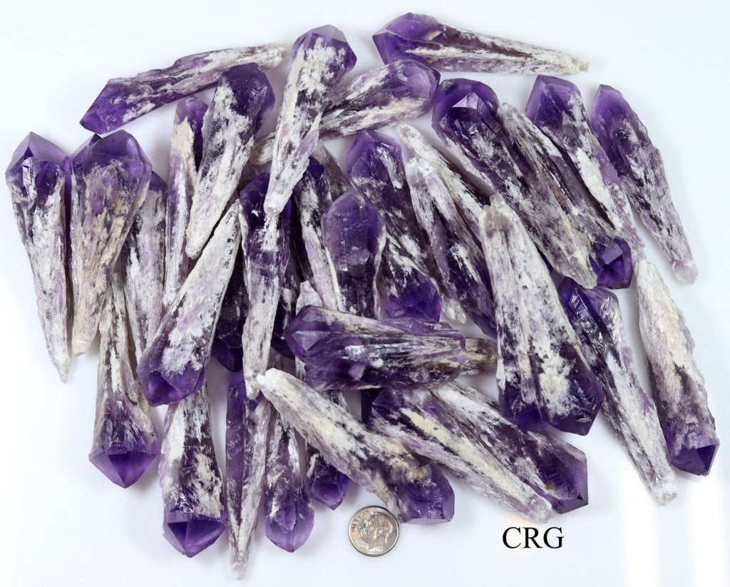 Raw Amethyst Cathedral Points / 1.5-2.5" AVG - 1 LB. LOT