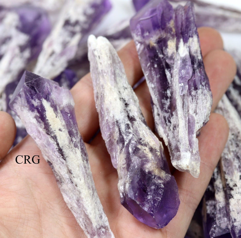 Raw Amethyst Cathedral Points / 1.5-2.5" AVG - 1 LB. LOT