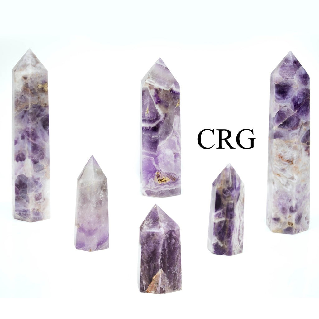 Chevron Amethyst Towers / 2-4" AVG - 1 LB. LOT