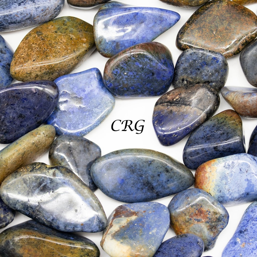 Tumbled Dumortierite / 1-2" AVG - 1 LB. LOT