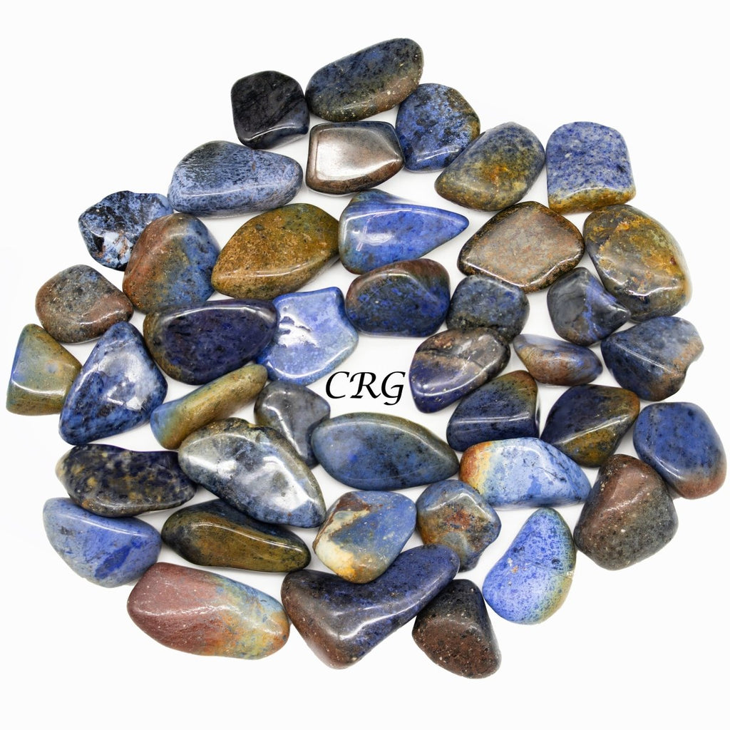 Tumbled Dumortierite / 1-2" AVG - 1 LB. LOT